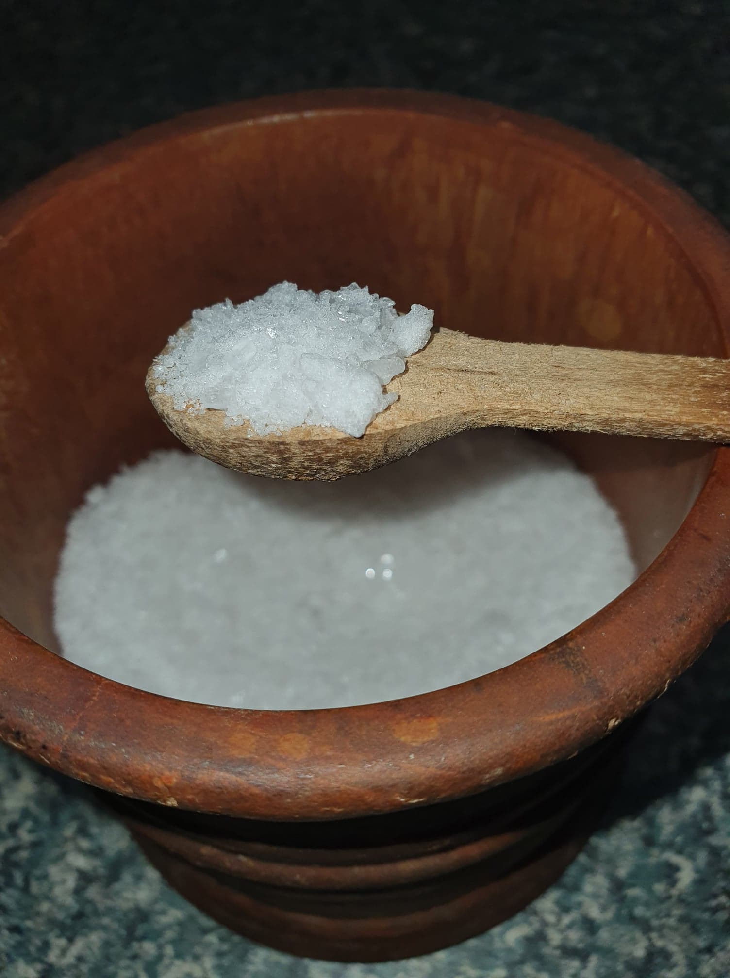 salt in a jar